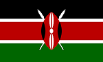 Small Flag of Kenya