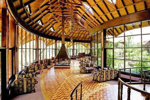 Inside view of the Lake Naivasha Sopa Lodge